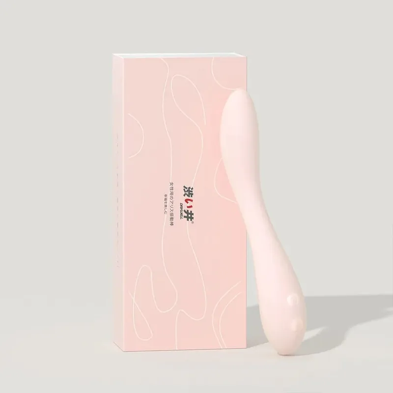 DRY WELL G-Spot Heating Rose Vibrator Clit Tits Anal Stimulator 10 Vibration Modes Waterproof Finger Dildo Sex Toy for Women