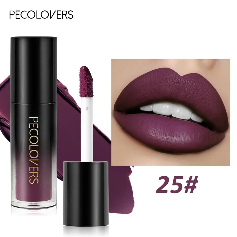 Multiple Colors Matte Velvet Lip Gloss Waterproof Long-lasting Non-stick Cup smooth Lipstick To Apply High Color Rendering