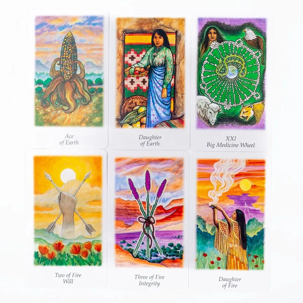Hot Sales Vision Quest Tarot 78-kort dæk 10,3*6 cm Fate Divination Tarot-kort FortuneTelling-kortspil Festbrætspil — image 5