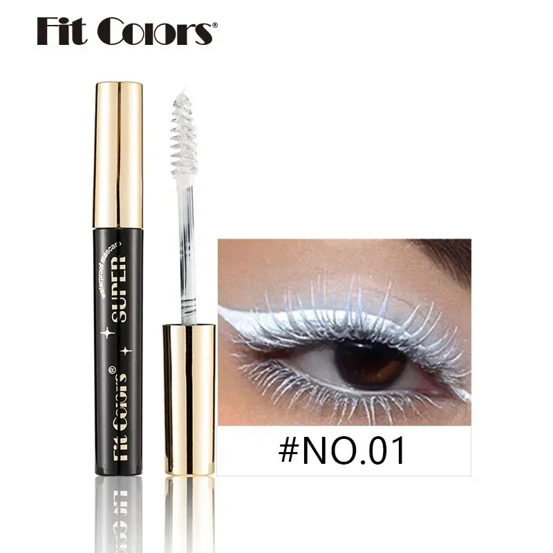 Colored Mascara Makeup 4D Silky Natural Long Eyelashes Mascara Waterproof Long-lasting Extension Thick Lasting Curling Mascara — image 20