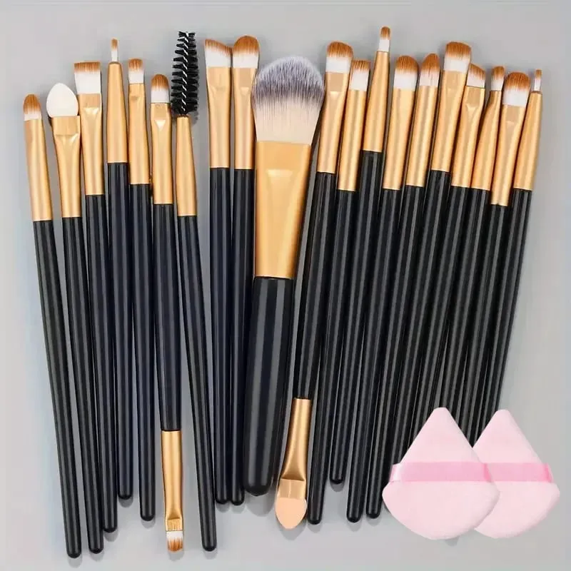 8Pcs-20Pcs Makeup Brushes Set Soft Fluffy Eyeshadow Brush Detail Concealer Blush Loose Powder Foundation Highlighter Beauty Tool