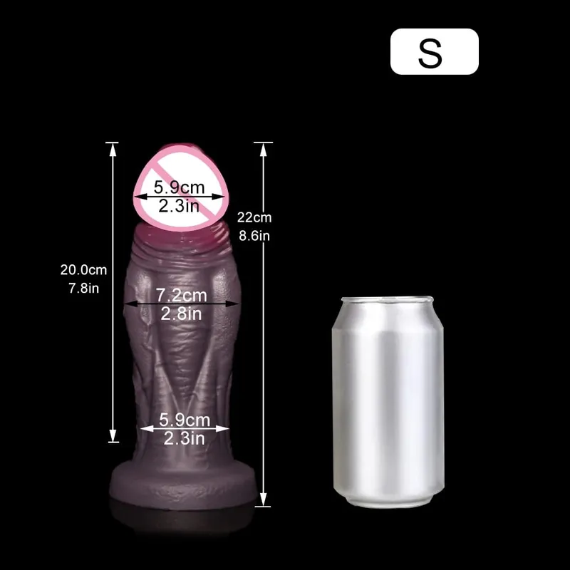 52-97mm Enorme Anale Dildo voor Vrouwen Mannen Seksspeeltjes Siliconen Realistische Dildo Butt Plug Consolador Dikke Lul 18 + Sex Shop Grote Penis