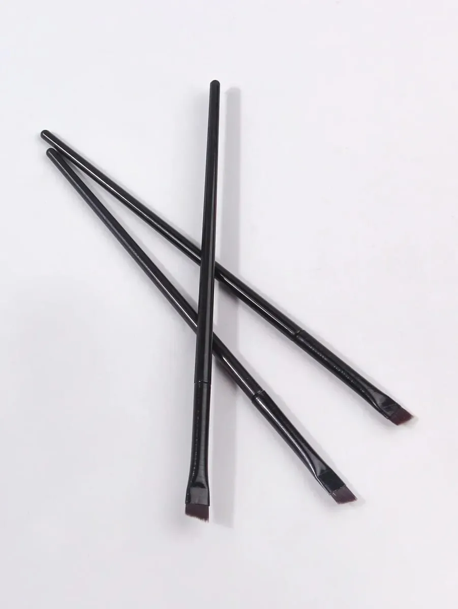 Flat Eyeliner Make up Brush Super Thin Angled Eyeliner Eyebrow Makeup Brushes Professional Exquisite Fine Eyebrow Makeup Tools — image 2