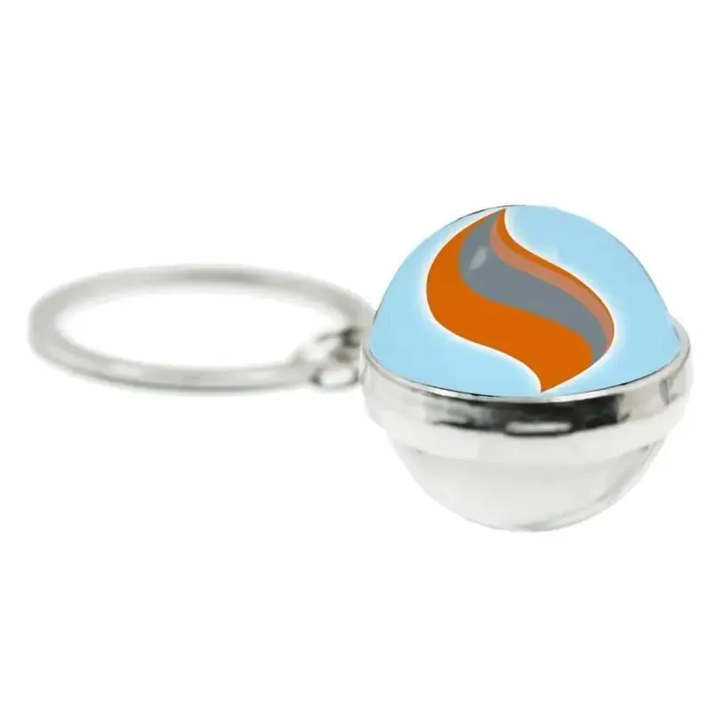 Pokémon Mega Stone Keychain Anime Peripheral Creativity Exquisite Versatile Trend Spherical Keychain Cartoon Gift Accessories