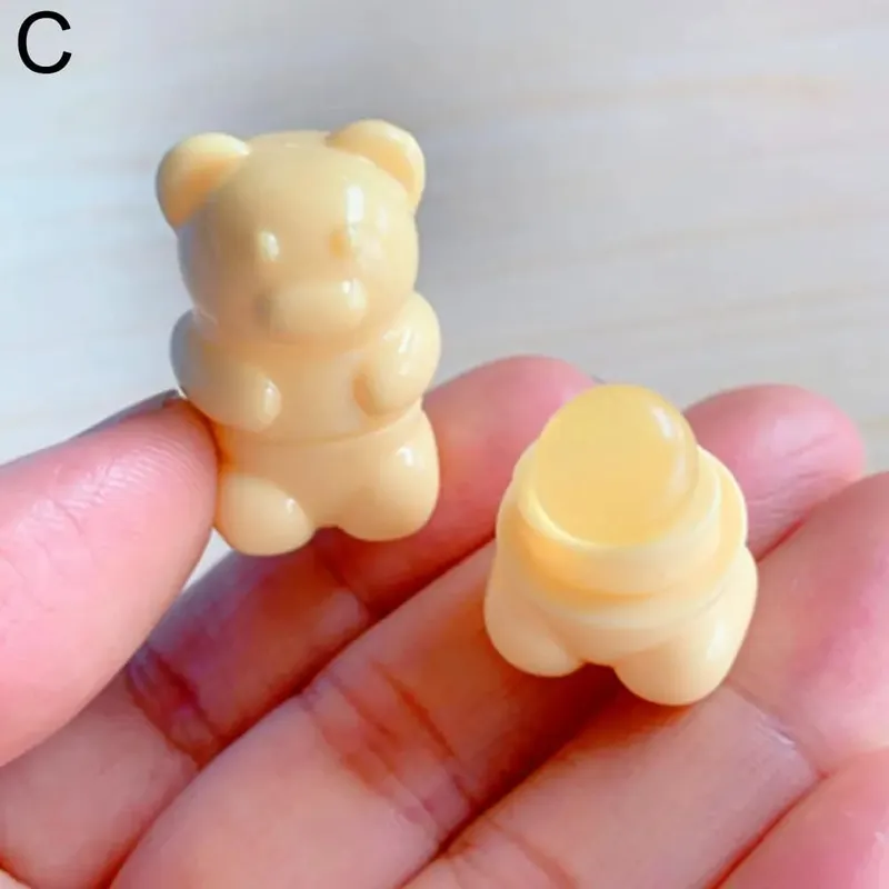 1/4PCS แบบพกพาการ์ตูนมินิซิลิโคนแปรงลิปสติกหมีน่ารักมุมคอนซีลเลอร์แปรง Lip Balm Lip GLOSS คอนซีลเลอร์ Make Up แปรง — image 9