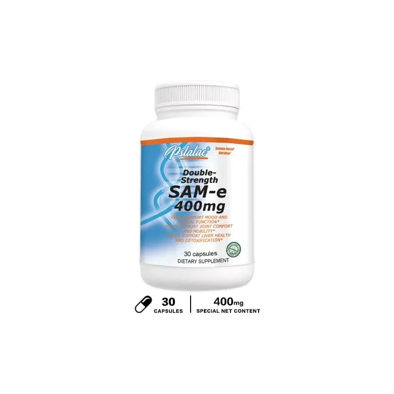 Sam-E 400mg Joint Supplement - Supports Joint Health Brain Function Improves Mood Boosts Energy Levels Relieves Stress
