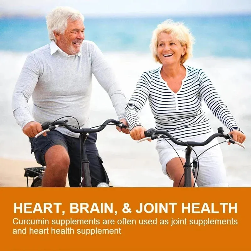 Chondroitin Turmeric MSM Glucosamine Triple Strength 2100 Mg for Hips Knees Joints & Back Comfort - Joint Supplements