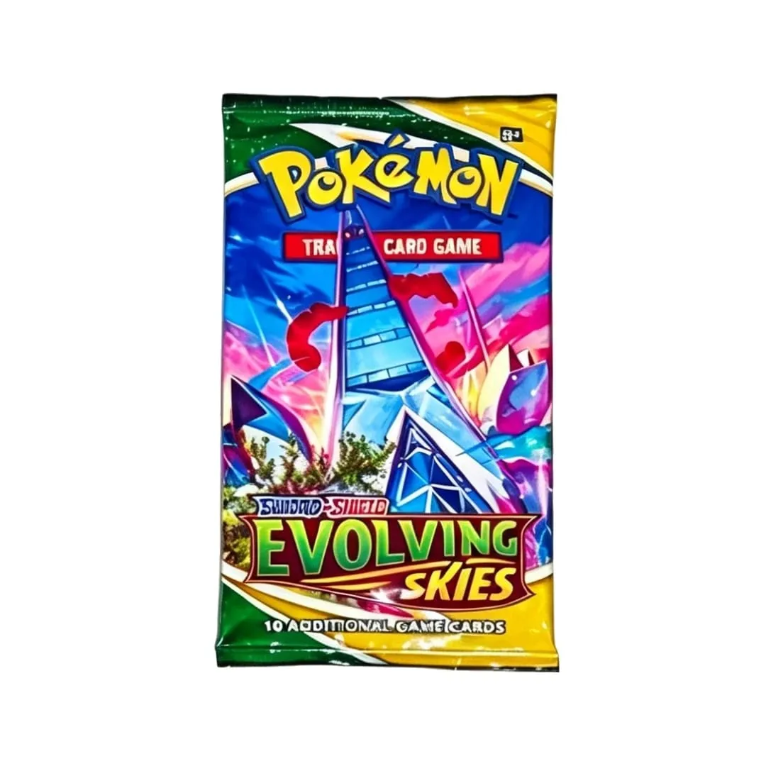 Pokemon TCG Sword & Shield Evolving Skies Booster Box 36 Packs Trading Card Game Collection Cards Toy for Kids Gift