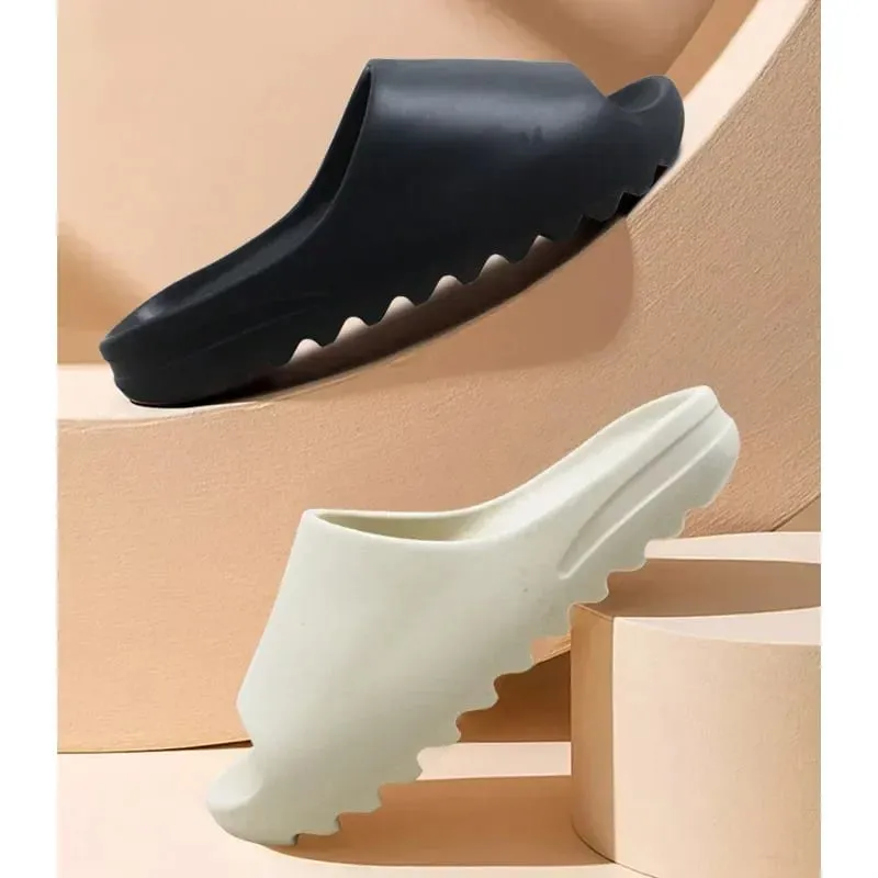 2025 Hot sales Coconut Slippers Cloud Thick-soled Sandals Summer Fashion Soft Bottom Beach Men Slippers Women's SandalsSlides — image 2