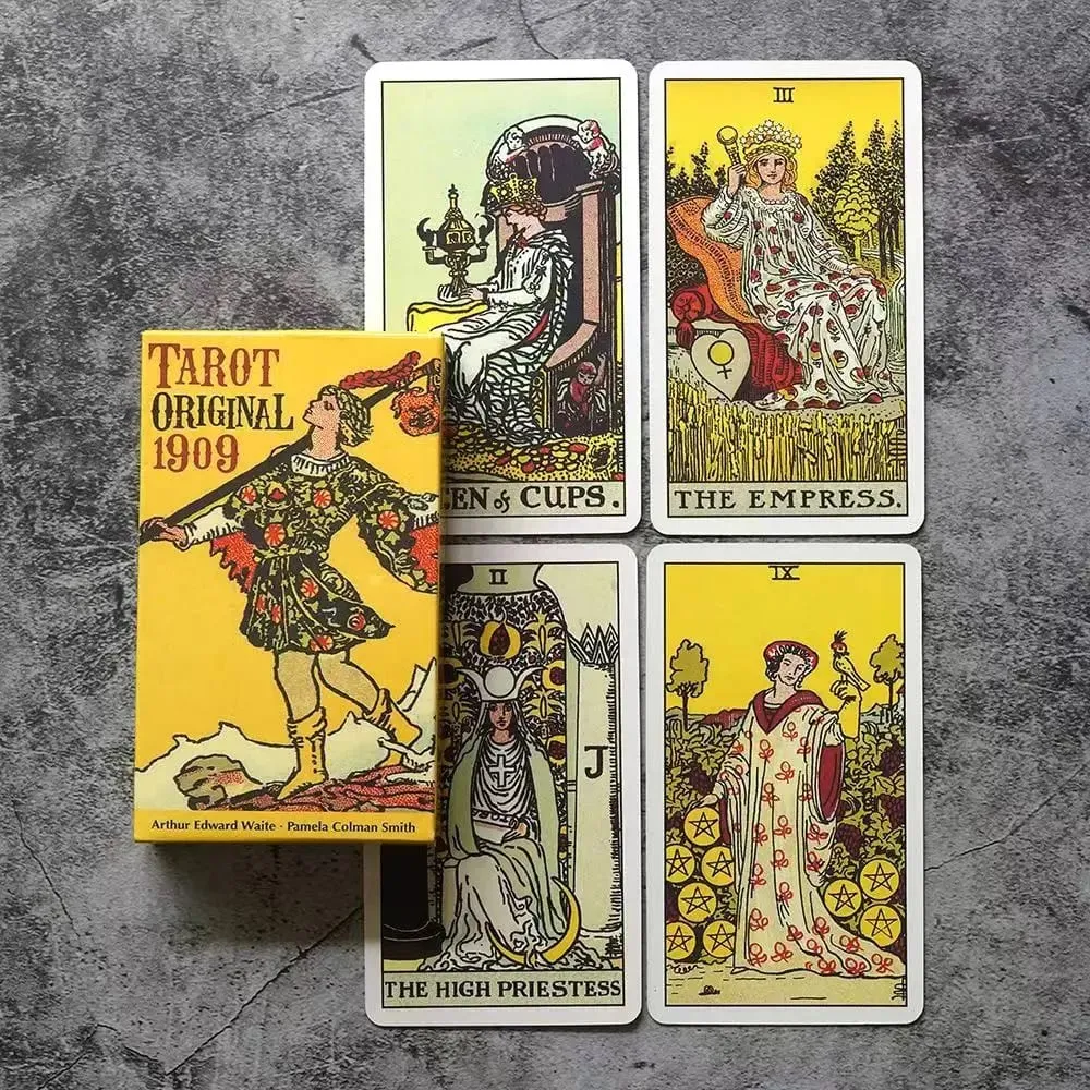 The Rider Waite Smith 1909 Tarocchi Oracle Deck per principianti Inglese Spagnolo Classic Divination Edition Gioca al gioco — image 4