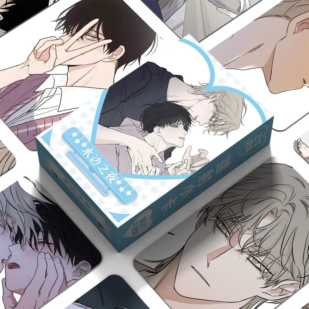 55 Pcs/Set Korean Manga Laser Small Card Yeo Taeju Kim Euihyun Lomo Cards HD Photocard Cosplay Gift