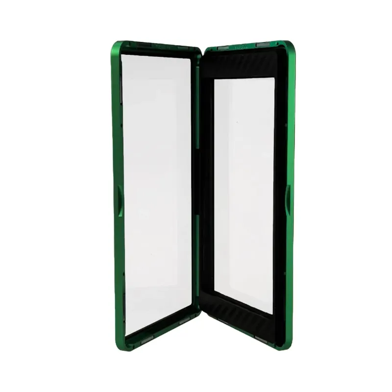 2 in 1 Guard Protector Display Case Aluminum Bumper Sleeve for PSA CGC Graded Sports Trading Card Slab Magnetic Card Holder