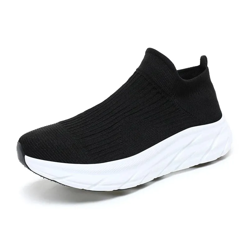 Men's Running Shoes Lightweight Breathable Mesh Elastic Comfortable Durable Fashion Casual Hot Selling Sports Sneakers