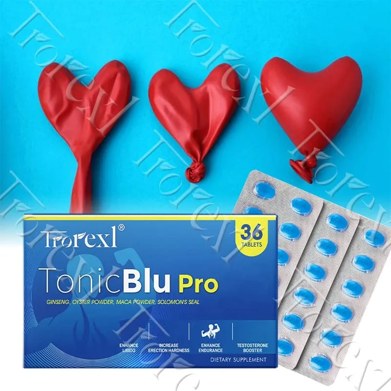 Trorexl-TonicBlu Pro - الحبة الزرقاء لتعزيز حجم الطاقة الصلبة الصخرية الجينسنغ الطبيعي للحصول على أفضل الفوائد