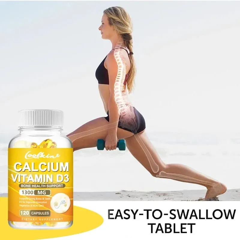 Calcium + Vitamine D3 Bevordert de gezondheid van de botten en ondersteuning van het immuunsysteem Verbetert de absorptie van carbonaat. Voedingssupplement
