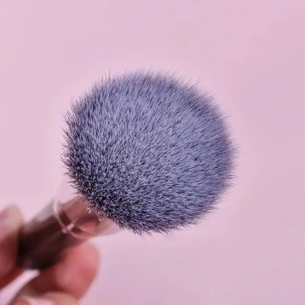 1pc Flat Makeup Brushes Kabuki Foundation Brush Liquid Cream Powder Contour Blending Face Repair Beauty Tools Brochas Maquillaje