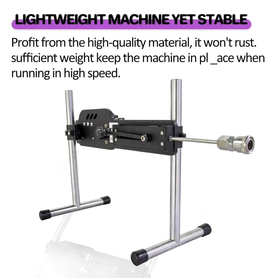Uaktualnij maszynę erotyczną z pilotem Super cichy, ultra regulowany Vac U Lock 30db 120W Maszyna miłości z bezpłatnym Big D