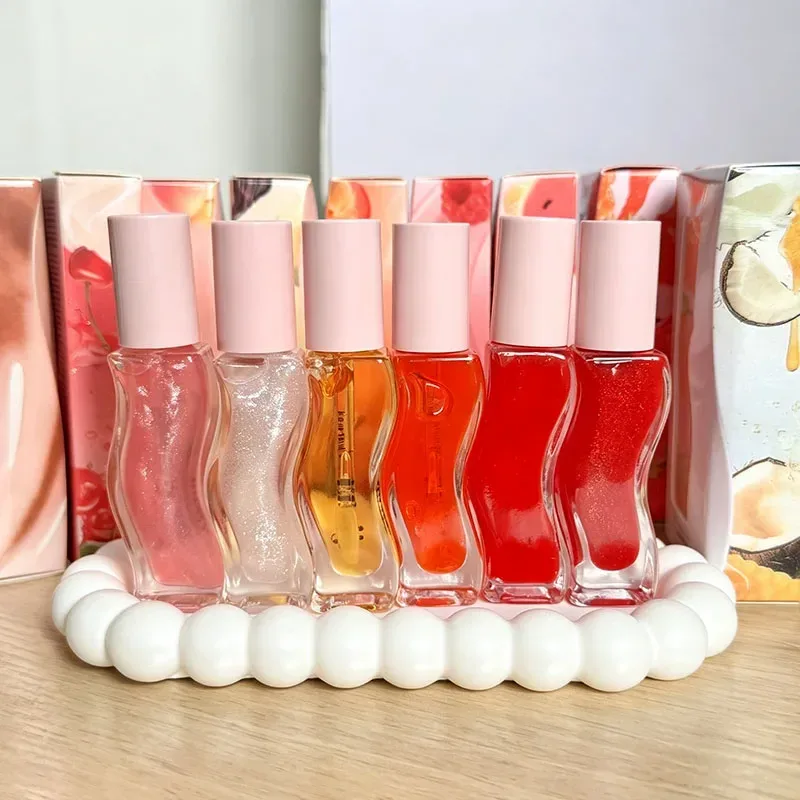 Fashion Lip Balm 12 Colors Hydrating Lip Oil Gloss Care of The Lips Benetitnt for Lips Plumping Exfoliating Plumping Lip Makeup