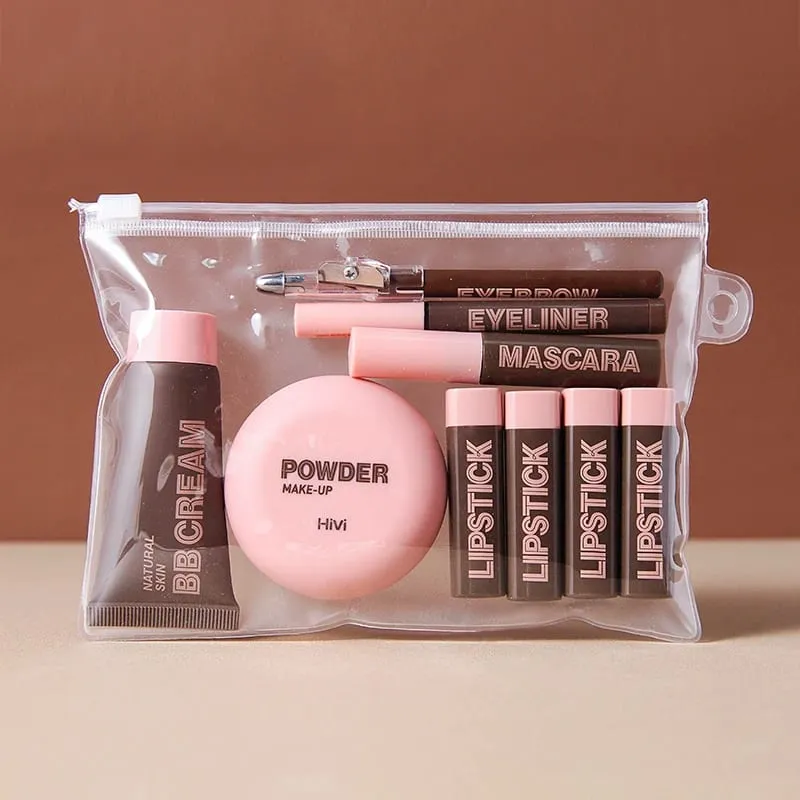 Trendy 9-Piece Makeup Kit - All-In-One Full Face Makeup Set for Daily Looks & Gifting — image 5