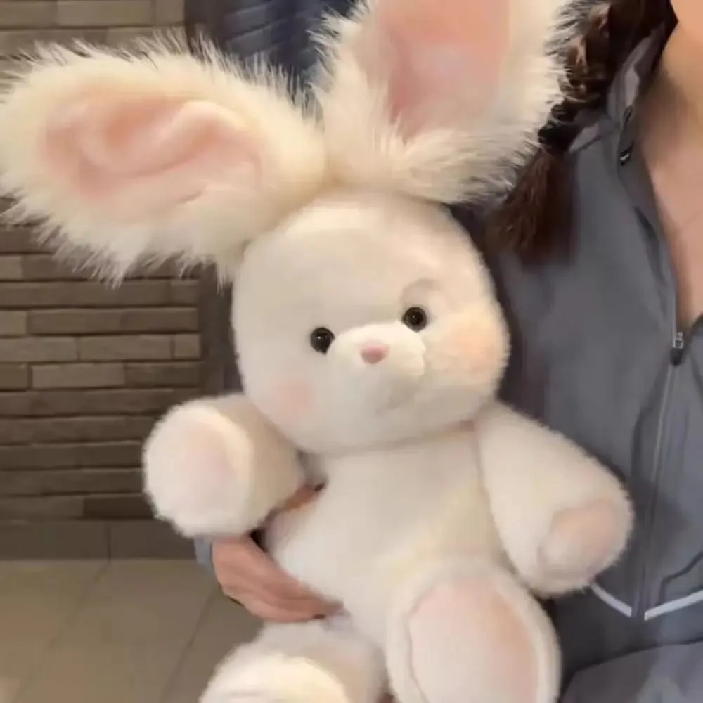 Soft Rabbit Stuffed Animal Plush Pillow Emotional Support 17.7inch Stuffed Animals Plush with Long Ear Cute Stuffed Toys