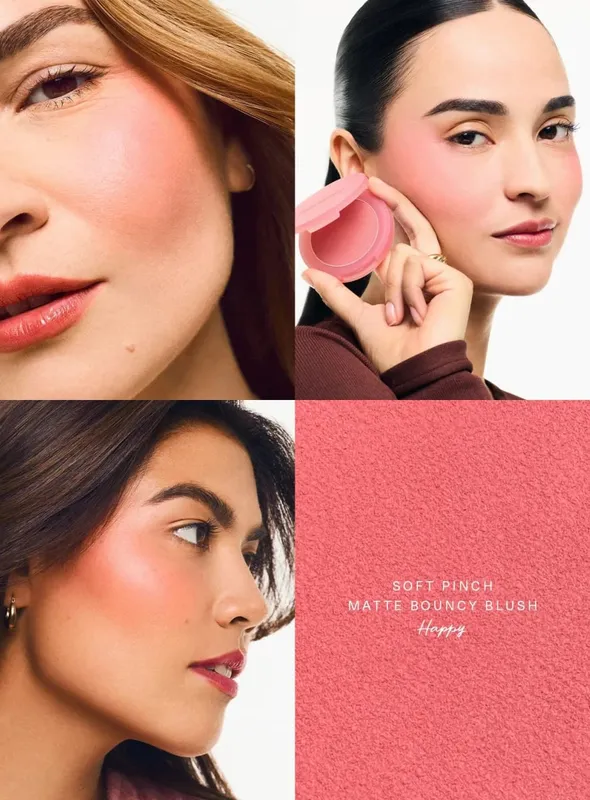 Rare Beauty Liquid Blush Natural Glow Blends Easily While Velvet Blush Stick Waterproof Sweat-resistant Lightweight Long Makeup