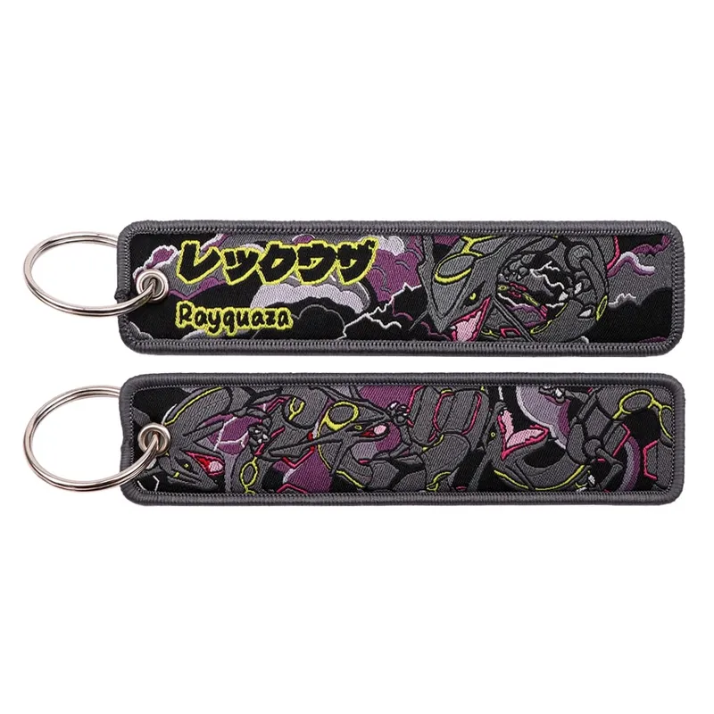 1 PCS Anime Game Monster Key Chain for Motorcycles Key Fobs Holder Men Women Key Tags Key Ring Jewelry Accessories Toys Gifts