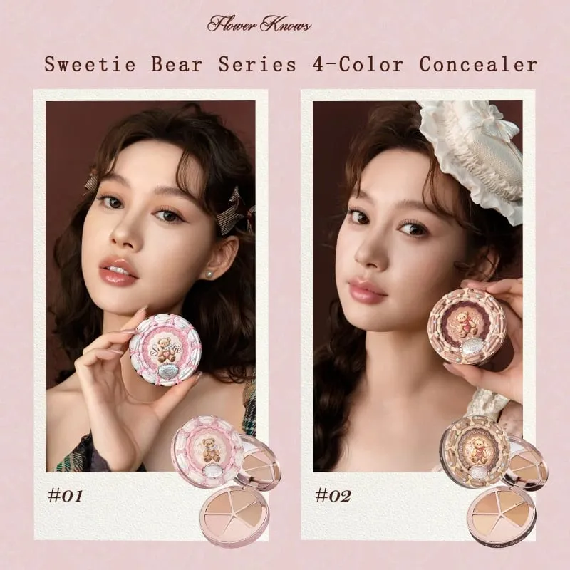 Sweety Bear Cookie Collection Viral Make Kit Lip Gloss Cream Blush Concealer — image 3