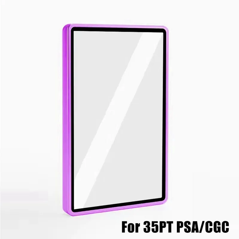 Multicolor Aluminum Alloy Graded Card Protect Cases For PSA CGC BGS Graded Cards Scratch Resistant Trading Card Holder