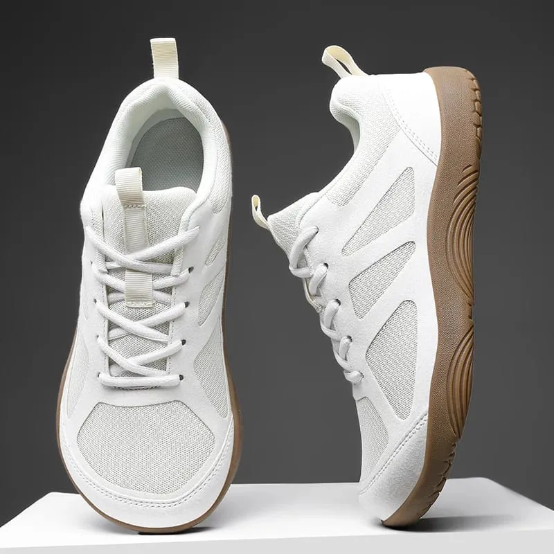 Plus Size Minimalist Barefoot Shoes Lightweight Breathable Zero Soles Men Running Sneakers Outdoor Wide Toe Casual Walking Shoes