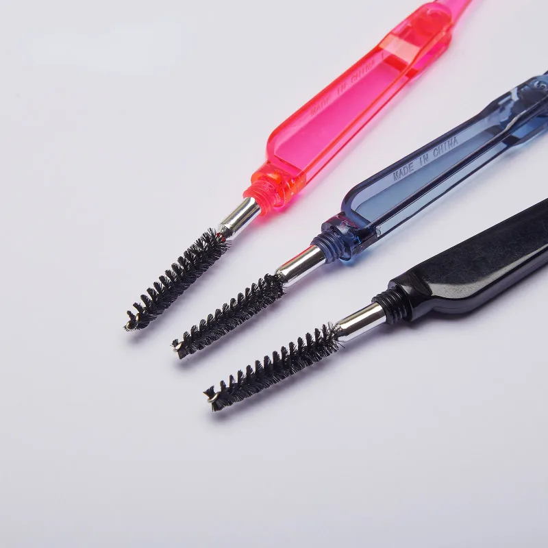 1 Pc Dual Purpose Double Head Stainless Comb Eyelash Eyebrow Comb Makeup Mascara Brushes Eyelashes Wands for Make Up Tools — image 2