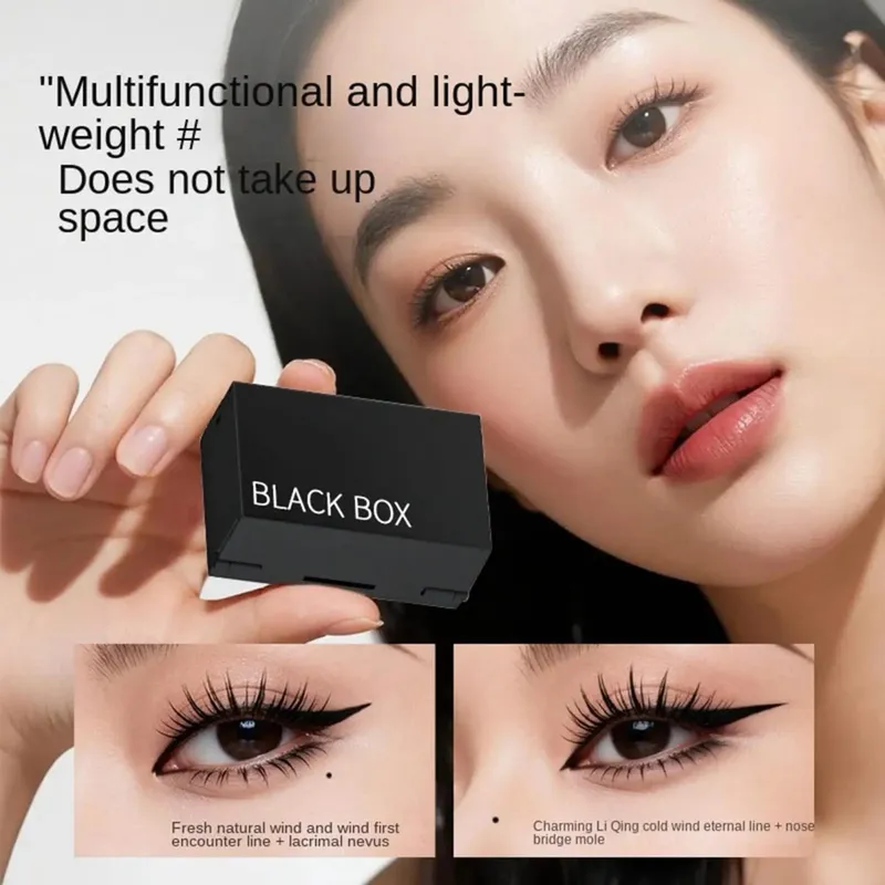 Eye Makeup Stamp Kit Long-lasting Beauty Lower Eyelash Stamp Eyeliners And Mole Set Eye Makeup Non-slipping Application Set