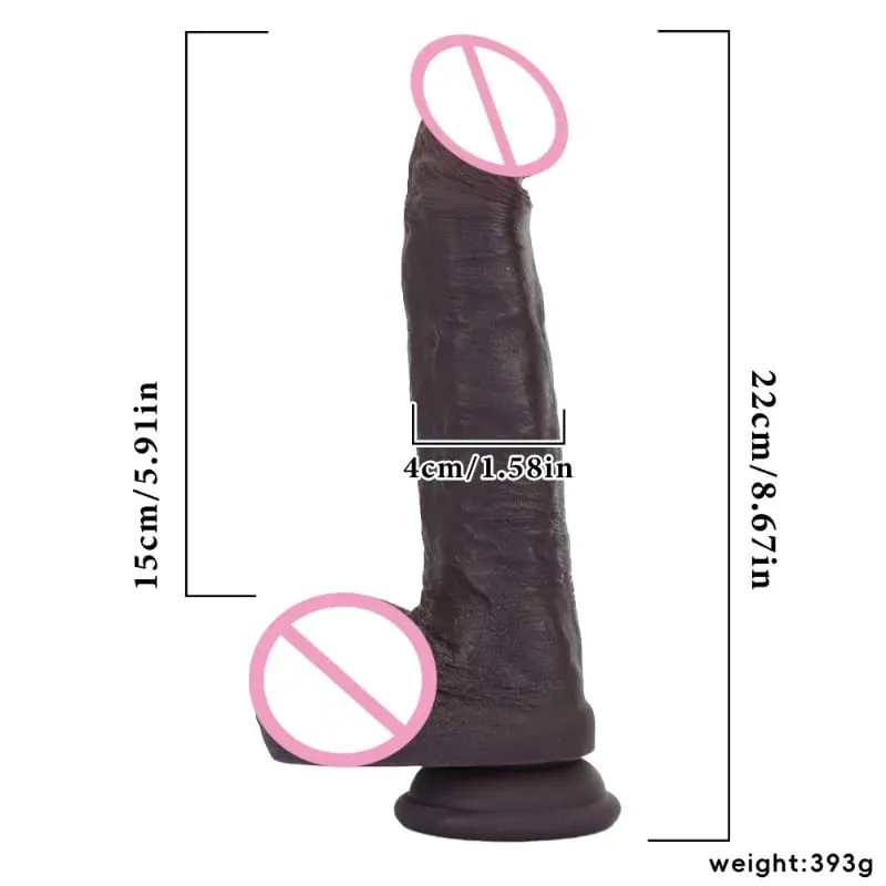 Silikon Gerçekçi Yapay Penis Yumuşak Zevk Penis Masturbator Fantezi prostat masaj aleti Vajinal Anal Dilatör Yetişkin Seks Oyuncakları Kadınlar için