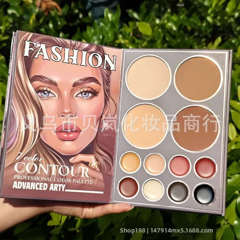 Eyeshadow Palette Book Shimmer Matte Glitter Chameleon Pressed Pigments Professional Stage Makeup Cosplay Kit 48 Color