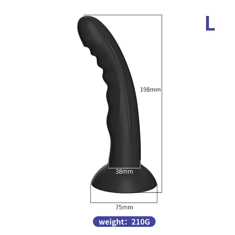 Dildo Silicone Fake Dick Big Penis Anal Butt Plug Suction Cup Prostate Massager Female Masturbator Adult Sex Toys For Woman