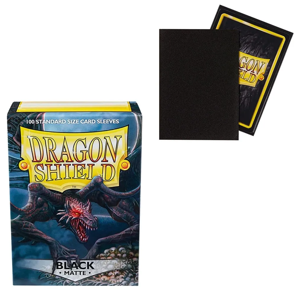 100 PCS/BOX 66x91mm Standard Size Demark Dragon Shield Matte Card Sleeves for MTG/PKM/YGO/TCG Board Game Cards Slevees — image 3