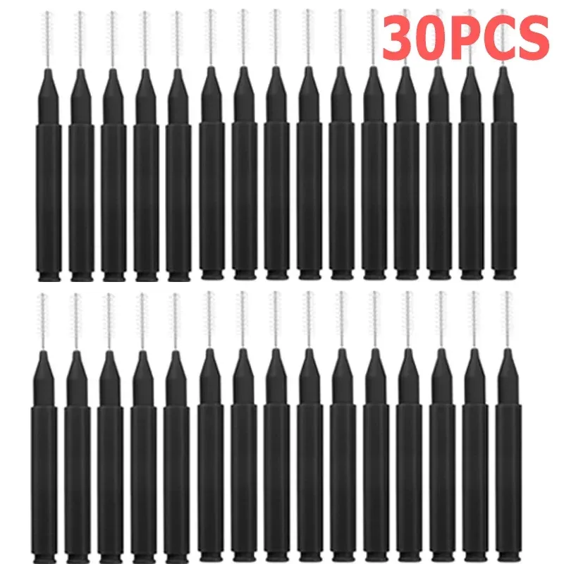 Portable Mini Eyebrow Brush 20/50PCS Brow Perm Brushes Disposable Bendable Micro Eyelash Brow Lifting Brushes Applicators Tools