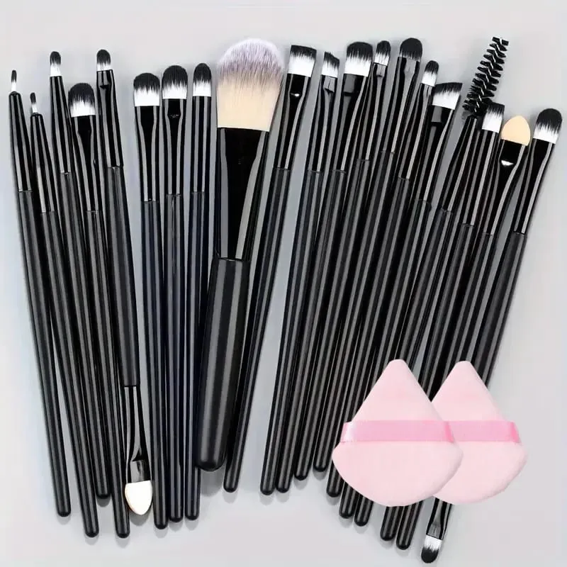 8Pcs-20Pcs Makeup Brushes Set Soft Fluffy Eyeshadow Brush Detail Concealer Blush Loose Powder Foundation Highlighter Beauty Tool
