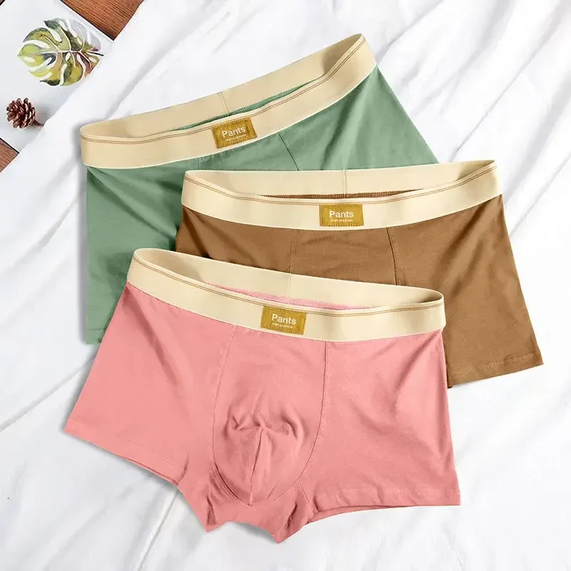 Men Underwear Cotton BoxerShorts Hombre Panties Man Breathable Underpants Sexy Sports Comfort Male Boxers Large Size L-7XL