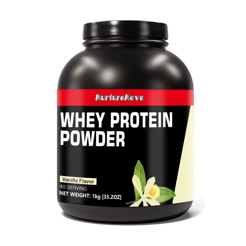 NurtureNova Whey Protein Powder 40 Servings Protein Drink Mix for Adults Chocolate Matcha Strawberry Flavor Daily Nutrition
