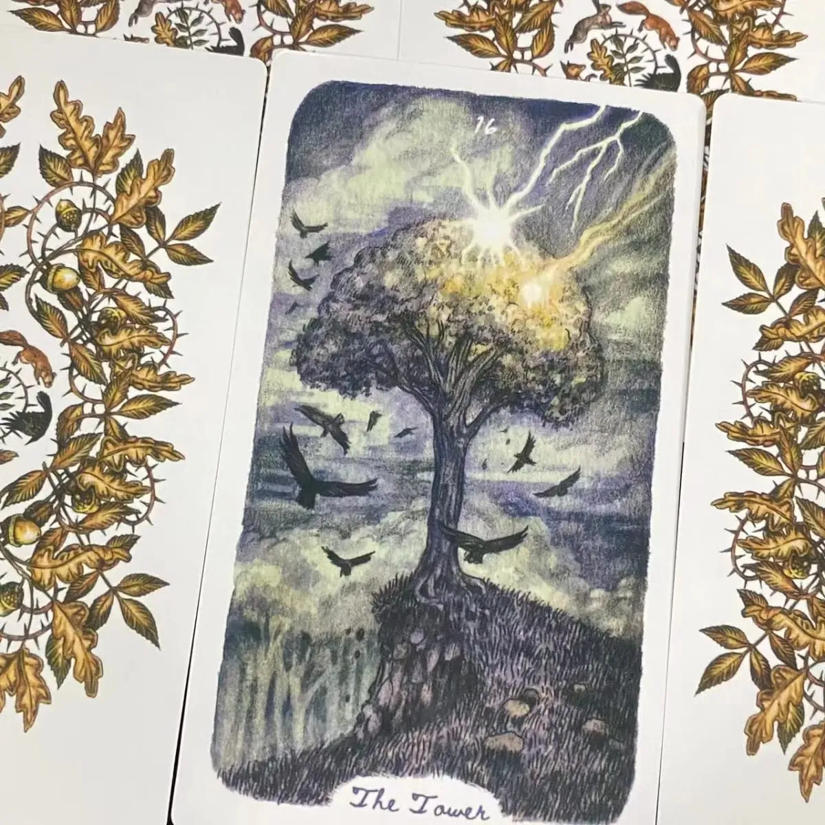 12*7 cm Oak Ash & Thorn Tarot — image 4
