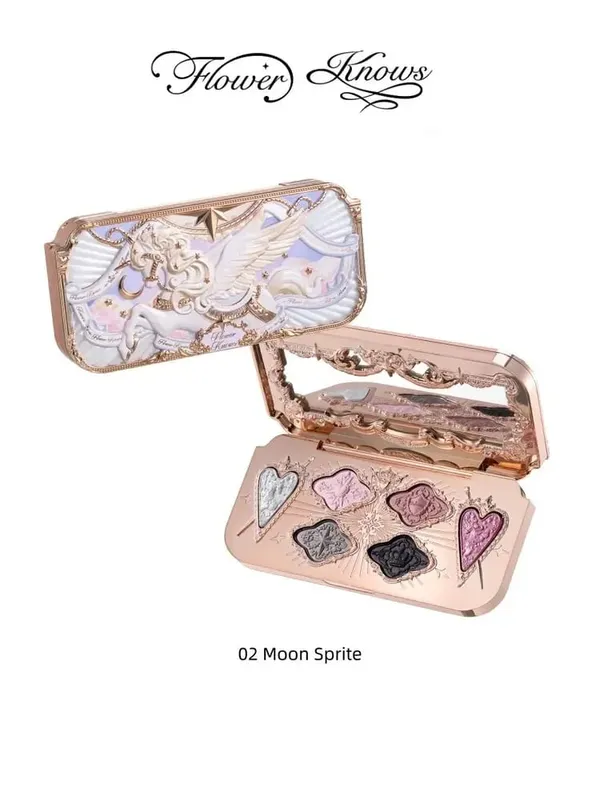 Flower Knows Knight Unicorn Treasure Chest Set