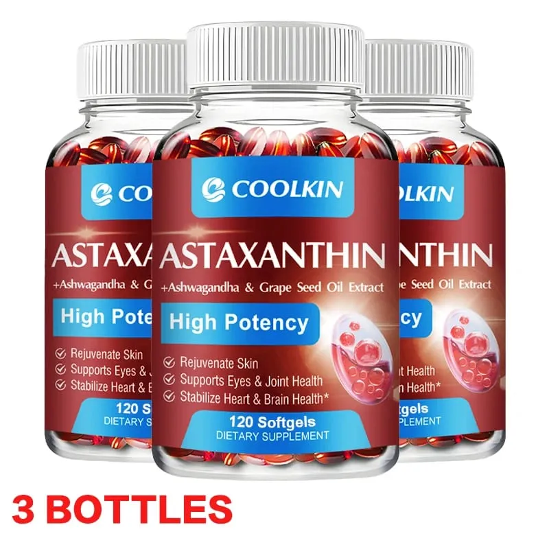 Astaxanthin - Fremmer kardiovaskulær sundhed Fremskynder stofskiftet Understøtter øjenled og hudsundhed