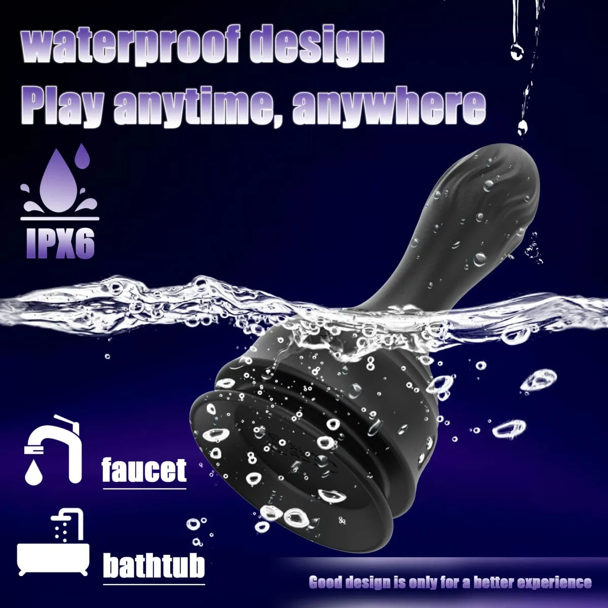 Remote Control Inflatable Butt Plug Vibrator with 10 Swing Modes Suction Cup Vibrating Prostate Massager Anal Sex Toy for Women — image 4