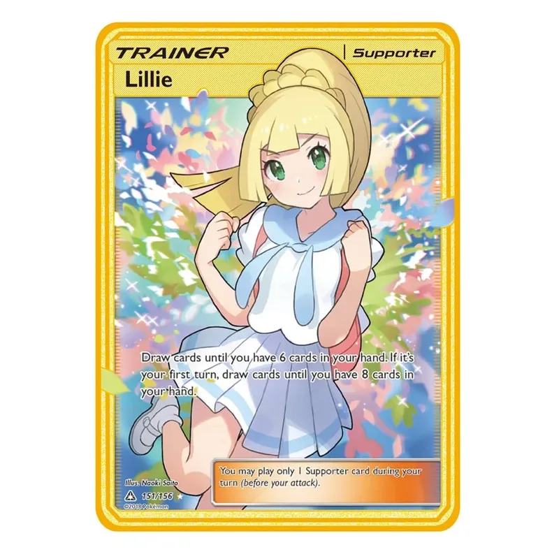 Skvělá NOVÁ Pokemon Metal Card 10000 bodů Arceus Charizard Super Card Anglický Mewtwo Lucario Greninja Lillie Anime karty