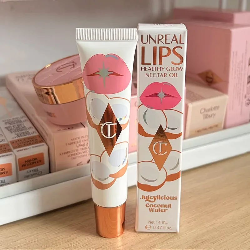 New Charlotte Tilbury Moisturized Plump Lip Gloss Lip Balm Solid Jelly Lightening Lipstick Lip Gloss Makeup Tilbury Cosmetics