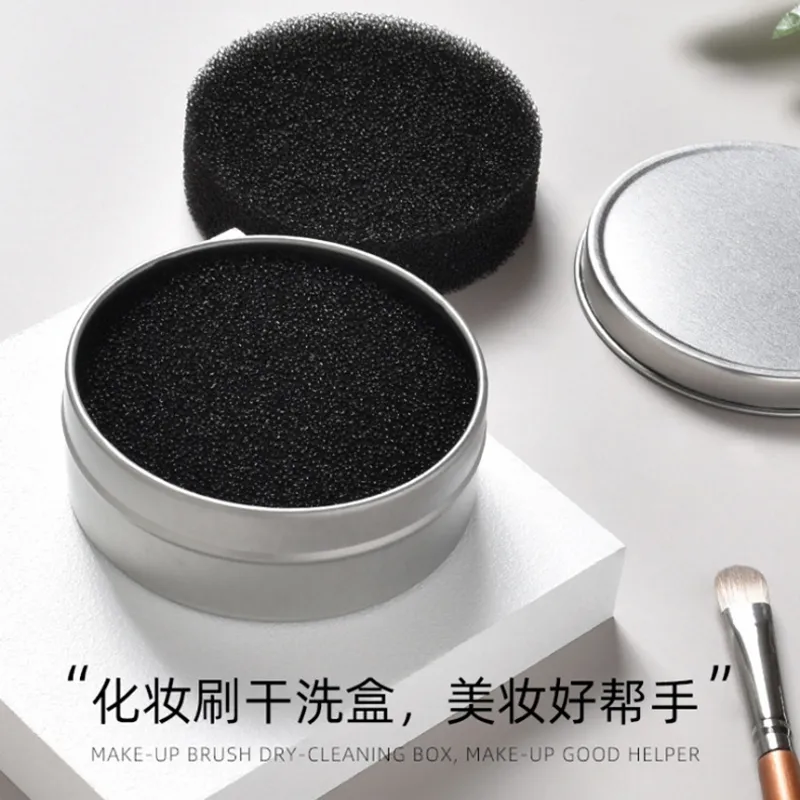 Makeup Brush Dry Cleaning Box Quick Cleaning Disposable Sponge Makeup Brushes Tools Accessories
