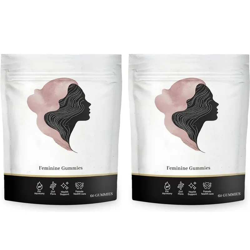 Vaginal Flora Gummies with Lactobacillus Acidophilus and Vitamin C Support for Female Microbiome Balance 60 Gummies