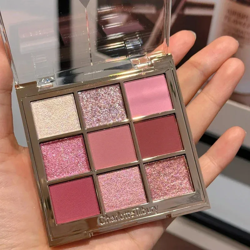 Charlotte Makeup Gift Powder Blusher&eyeshadow Palette Series Cosmetics Easy To Apply Lasting Coloring Natural Concealer Tilbury