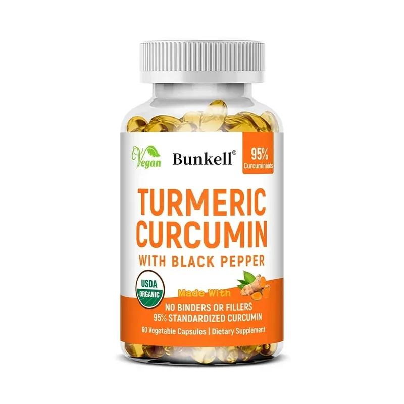 Turmeric Curcumin - with Black Pepper - Helps Improve Joint Comfort and Mobility Antioxidant and Immune Support - 120 Capsules — image 9
