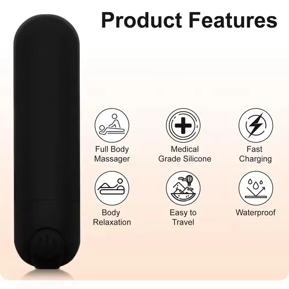 Powerful Bullet Vibrator Female G Spot Clitoris Stimulator Anal Plug Vagin Massager Vibrating Egg Masturbation Sex Toy for Women — image 2